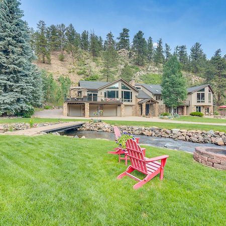 Stunning Evergreen Mountain Home On Private Stream Exterior photo