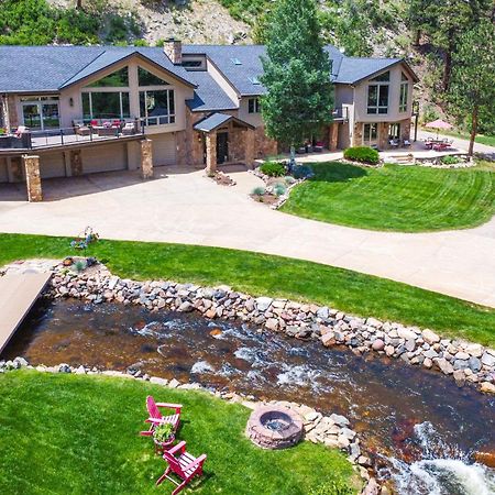 Stunning Evergreen Mountain Home On Private Stream Exterior photo