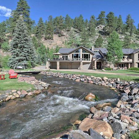 Stunning Evergreen Mountain Home On Private Stream Exterior photo